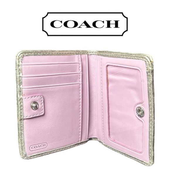 Coach Madison Op‎ Bifold Snap Wallet